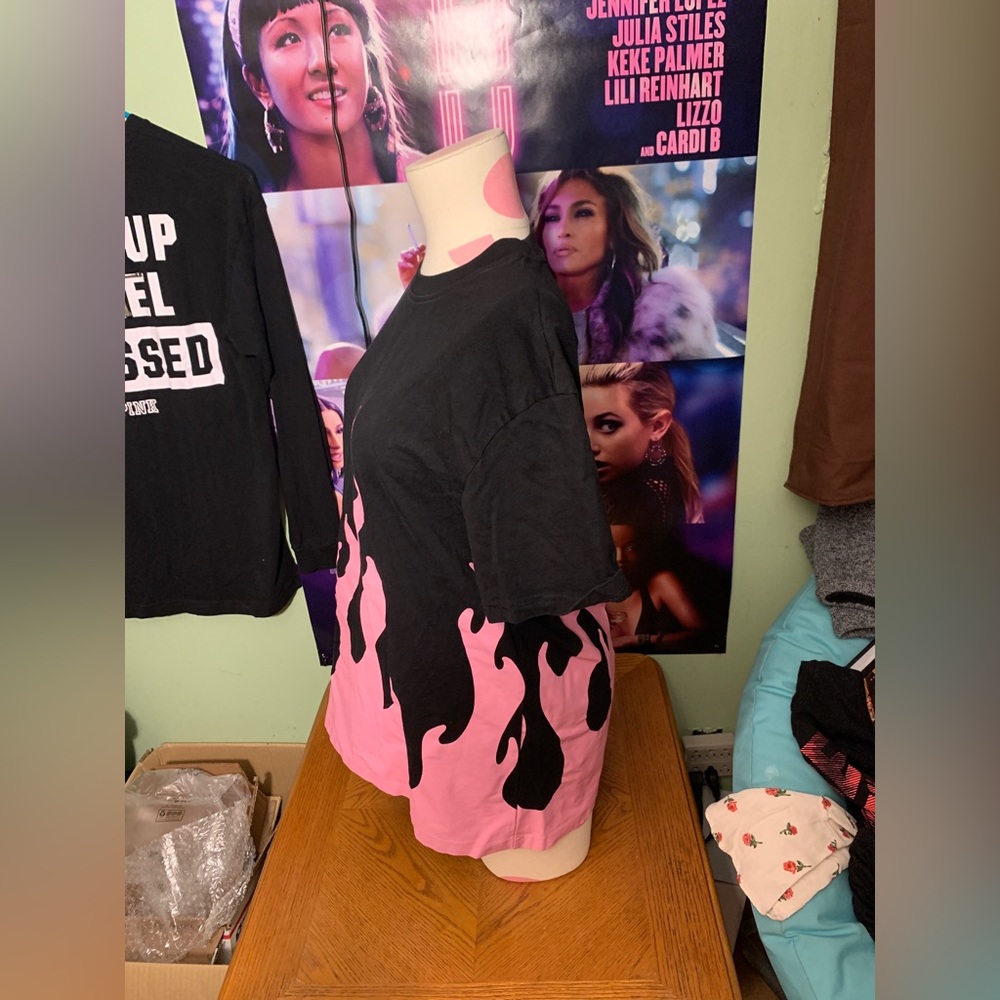 Pink Flames Tee - Picture 2 of 5